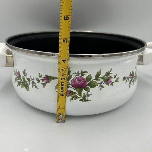 Olla de utensilios de cocina de cerámica floral Johann Haviland - Imagen 9 de 10