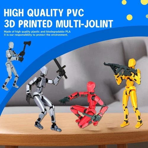 T13 Action Figure,Titan 13 Action Figure Toy Robot,3D Printed Jointed Movable - Picture 17 of 104