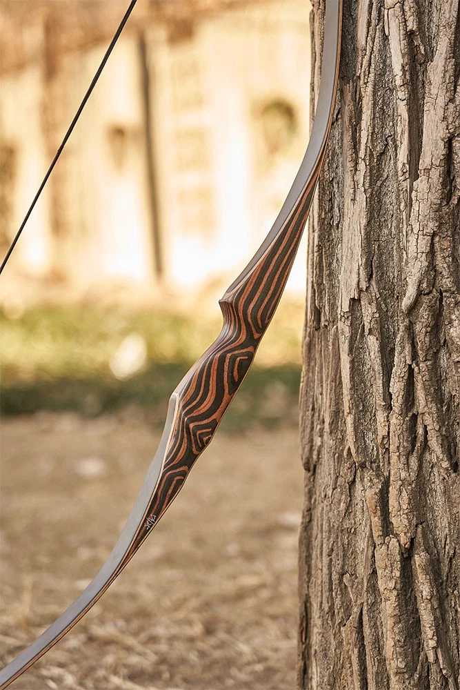 20-70lbs 54" Traditional Recurve Bow Archery One-Piece Bow Hunting & Shooting RH