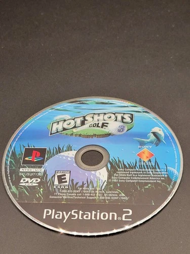 Hot Shots Golf 3 - PlayStation 2 - Authentic - Loose Disc - NTSC/US
