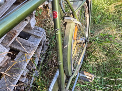 UDA KELLERMANN in OEDT 28 " Fahrrad Legende Rarität Grün mit originalen Schloß - Bild 7 von 11