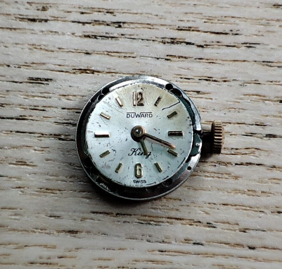 Duward King ETA 2417 watch movement 15.5mm parts and spares