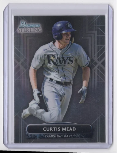 2022 Bowman Sterling Prospect Curtis Mead Tampa Bay Rays #BSP-75