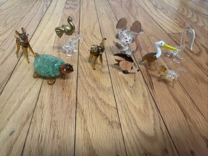 Vintage Glass Figures | eBay