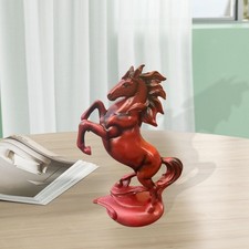 Rustikale Pferdestatue Im Chinesischen Feng Shui Stil für Büro Und