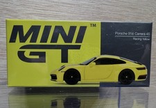 MINI GT PORSCHE 911 (992) CARRERA 4S - RACING YELLOW - MGT00252