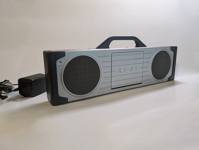 Sanyo MD-U4T Silver MiniDisc Player AM/FM Radio - For Parts/Repair
