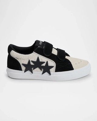 Amiri Kid's Sunset Skate Low-Top Leather Sneakers (SIZE 2US KID (33EU)