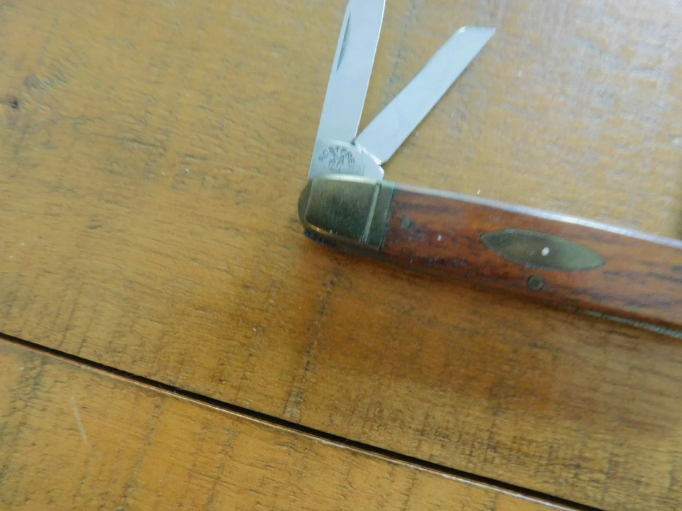 NAVAJA DE BOLSILLO WHITTLER VINTAGE KISSING CRANE ROBT KLAAS ALEMANIA Foto 4 de 4