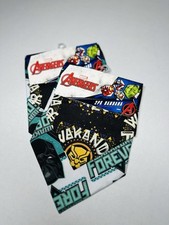 Marvel Avengers 2 Pk Bandana Black Panther Wakanda Forever NEW