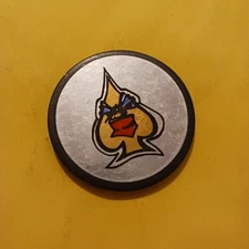 POG, ANGRY SPADE SLAMMER - BLACK Metal, 90s Retro Toy/Vintage Holographic