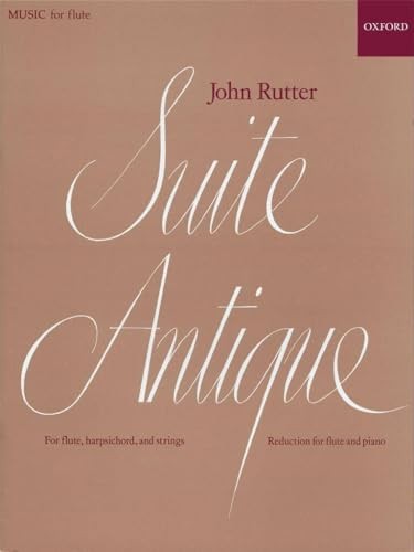 Suite Antique: Reduction for flute and piano-John Rutter - Image 4