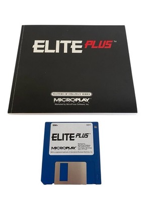 MicroPlay Elite Plus (IBM PC, 1991) Big Box- 3.25'' Version