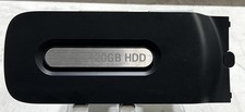 GENUINE OEM MICROSOFT XBOX 360 EXTERNAL BLACK 120GB HARD DRIVE TESTED WORKS