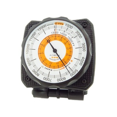 Battery Free Analog Altimeter Easy Mounting Accurate Readings For Hiking 15000Ft