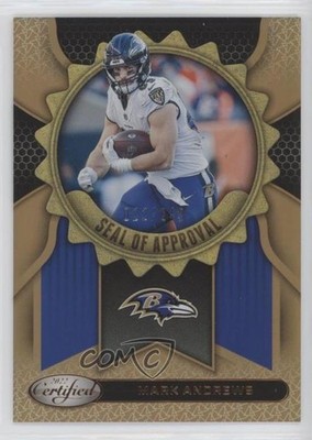 2022 Certified Seal of Approval Mirror Bronze 22/249 Mark Andrews #SA-6 0o5a