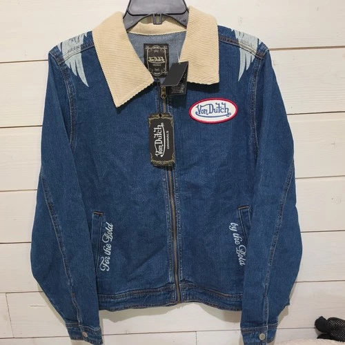 Von Dutch "Defy the Ordinary"  Unisex Vintage denim jacket Sz. Med - product listing photo