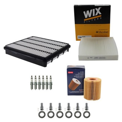 Denso Tune Up Kit NGK 6 Spark Plugs & Boots Kit for Toyota Tundra 4.0 V6 1GR-FE