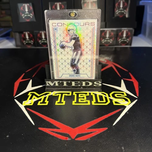 Drake Maye 2024 Phoenix Contours Prizm Rookie