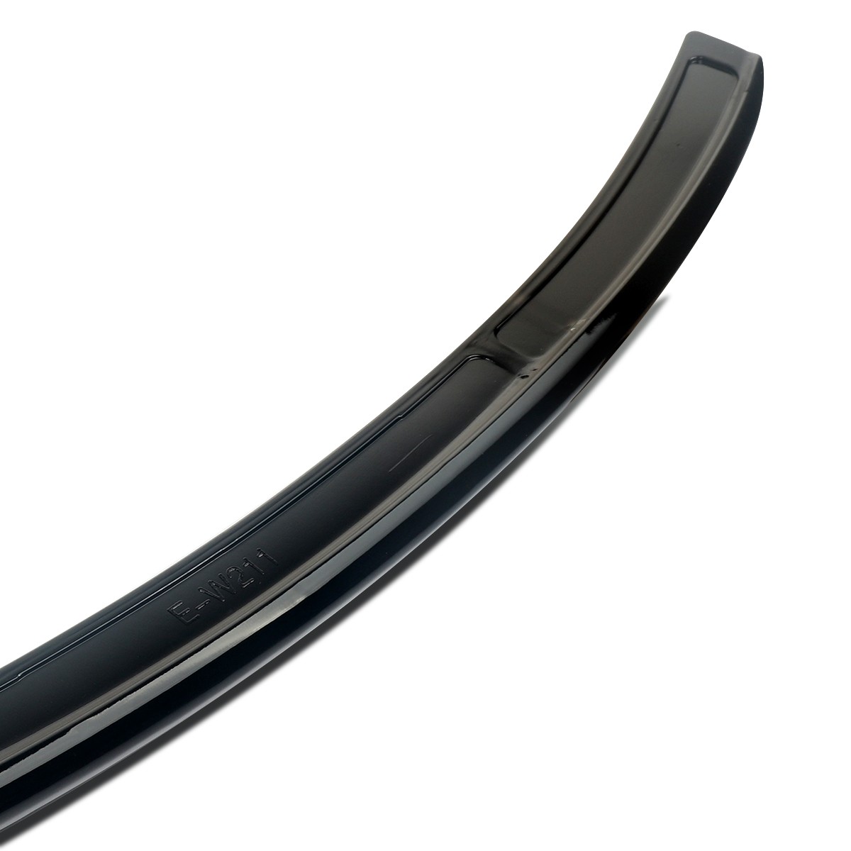 For Benz E Class W211 E300 E350 A Style Rear Spoiler Duckbill Wing Gloss Black