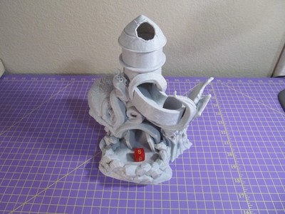 Kraken Dice Thrower: 3D Printer Tower for D&D, Gaming, RPG's New Nice