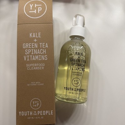 Youth to the People Kale Green Tea Spinach Vitamins Superfood Cleanser 8oz NIB