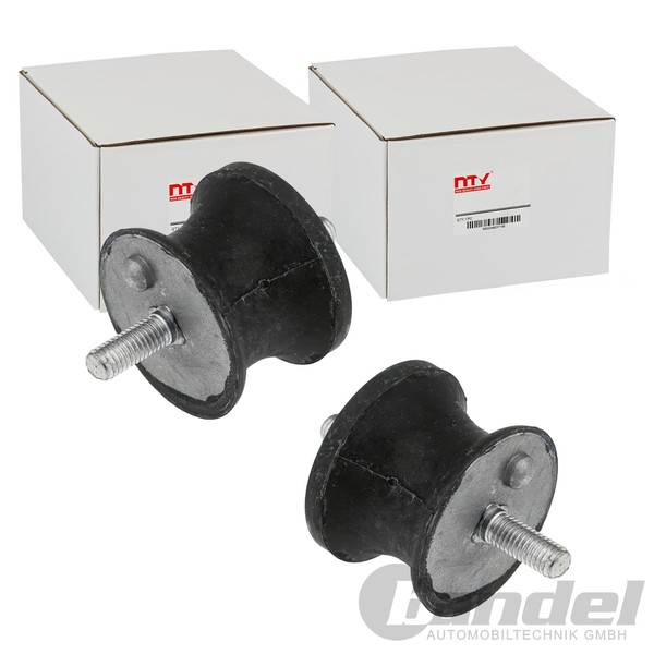 2X NTY Motorlager Gummimetalllager Beidseitig Vorne Passend FüR BMW 1 3 5 X1-image
