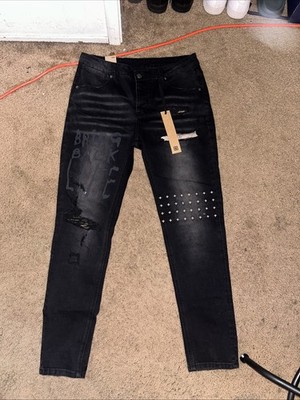 Ksubi  Clitch Skinny Black Jeans Size 34