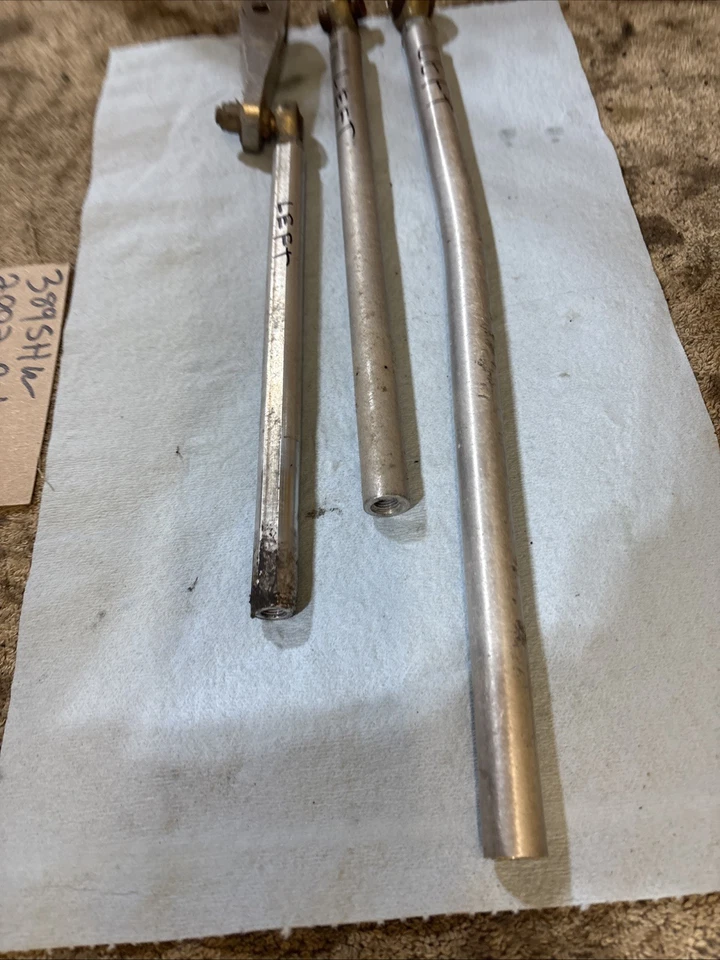 2002 Polaris Rmk 800 Left Side Steering Radius Rods Tie Rods 389 - Image 4 of 4