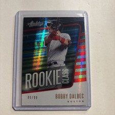 2021 Panini Absolute Rookie Class Red /99 Bobby Dalbec #RC-13 Rookie RC A-7