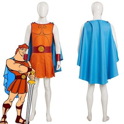 Movie Hercules Cosplay Costume Halloween Carnival Party Disguise mens fullsuit