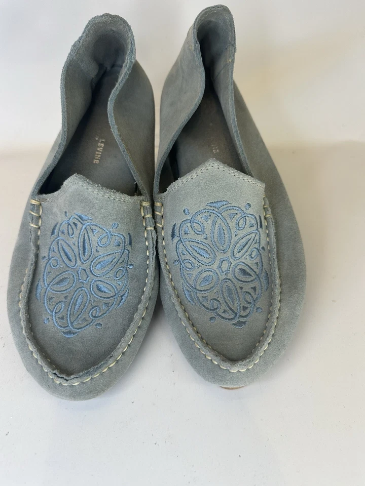 Zapatos para conducir de cuero Jacques Levine talla 7 mocasines sin cordones zapatillas España Foto 3 de 4