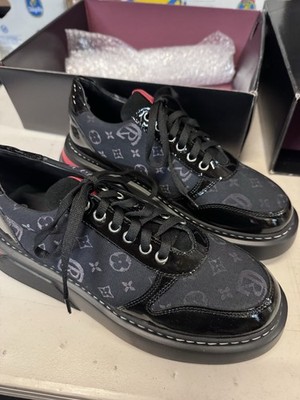 Girotti Men s Platform Logo Sneaker Black Brown EU41/US 8 $289 New