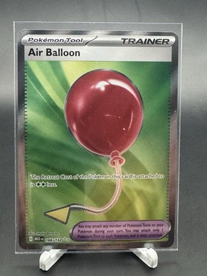 Air Balloon 166/132 Full Art Ultra Rare Holo Mega Evolution Pokemon TCG