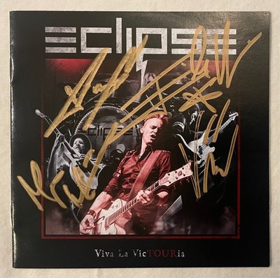 Eclipse - Viva La VicTOURia Live (NEW Import 2CD + DVD) Autographed by Full Band