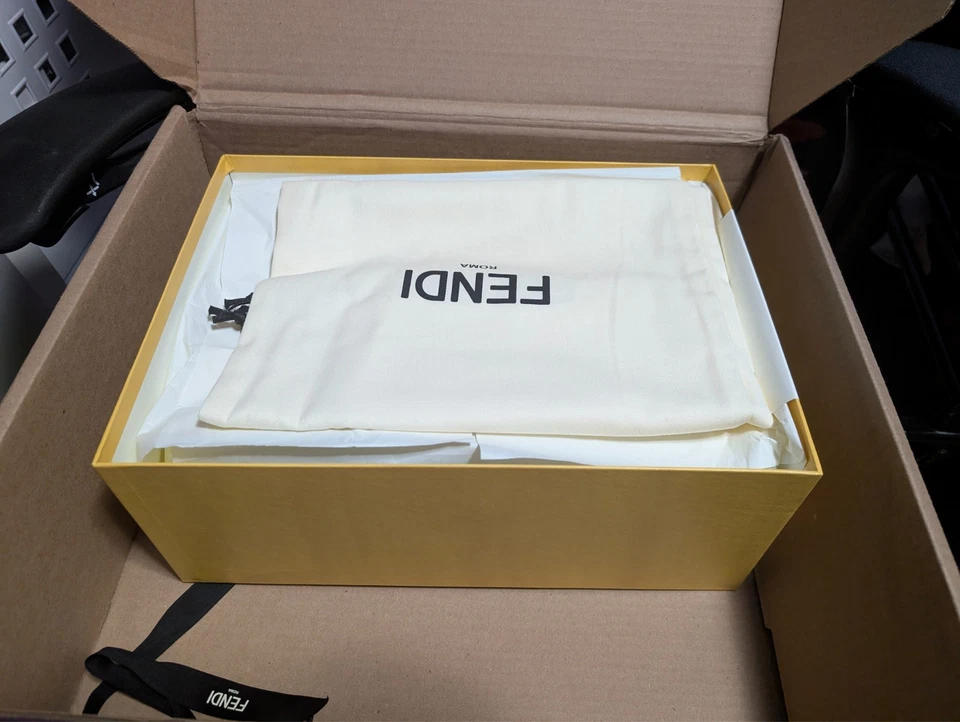 Zapatillas Fendi Force Cuero Gris Foto 3 de 4