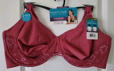 Vanity Fair Women's 44DD Full Figure Underwire Bra 3476571 LOVERS KNOTLACE 10725