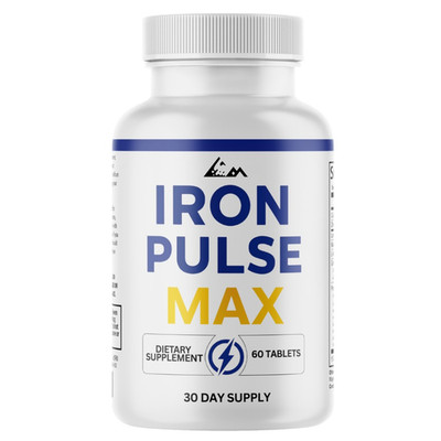 Iron Plus Max Performance Supplement for Energy and Confidence 60 Tablets