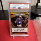 2024 Panini Prizm Draft Picks Autographs Michael Penix Jr Auto-Gold /10