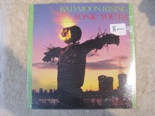 Sonic Youth Bad Moon Rising vinyl LP FACTORY SEALED
