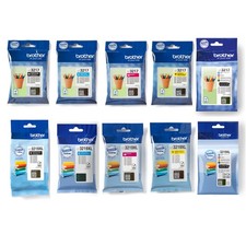 Brother Original LC3217 and LC3219XL Ink Cartridges for MFC J6930DW J5935DW Lot