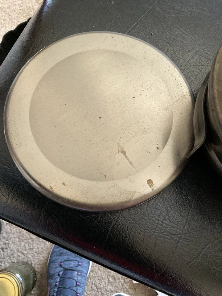 Lámpara de aceite colgante de pared con mecha y placa reflectante decoración rústica de granja Foto 3 de 4