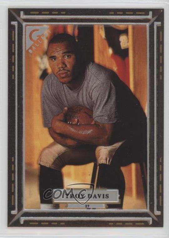 1997 Topps Gallery Troy Davis #27 Rookie RC 0st9
