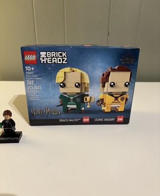 LEGO Brickheadz 40617 Draco Malfoy & Cedric Diggory **BRAND NEW**