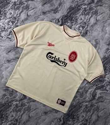 Reebok Liverpool FC 1996 1997 Away Football Shirt Soccer Jersey