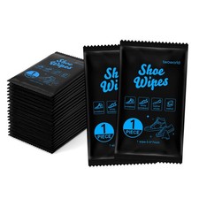 100 Pack Shoe Cleaning Wipes Sneaker Cleaning Wipes Disposable Individually W...