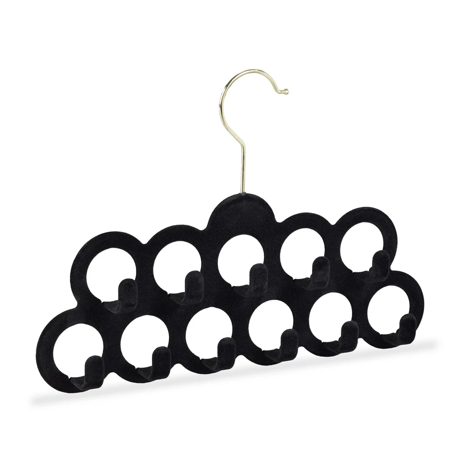 Schalhalter Schalbügel Tuchhalter Krawattenhalter Gürtelaufhänger 11 Löcher