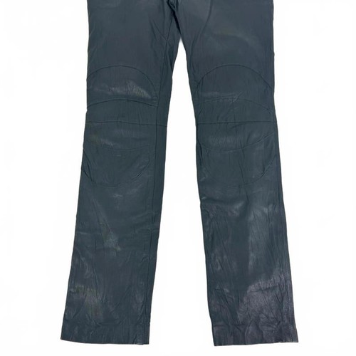 Zadig & Voltaire ultra soft lamb leather slim fit trousers size UK 12 - Picture 4 of 14