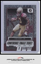 2021 Panini Contenders Draft Picks #57 Cam Akers Conference Finals Ticket #/99