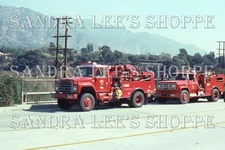 Fire Apparatus Slide 1993 CA CDF International Engine 3463 Altadena Fire #10838
